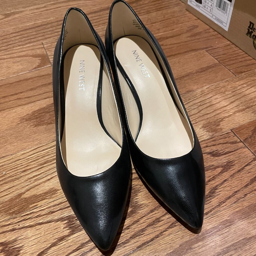 black heels